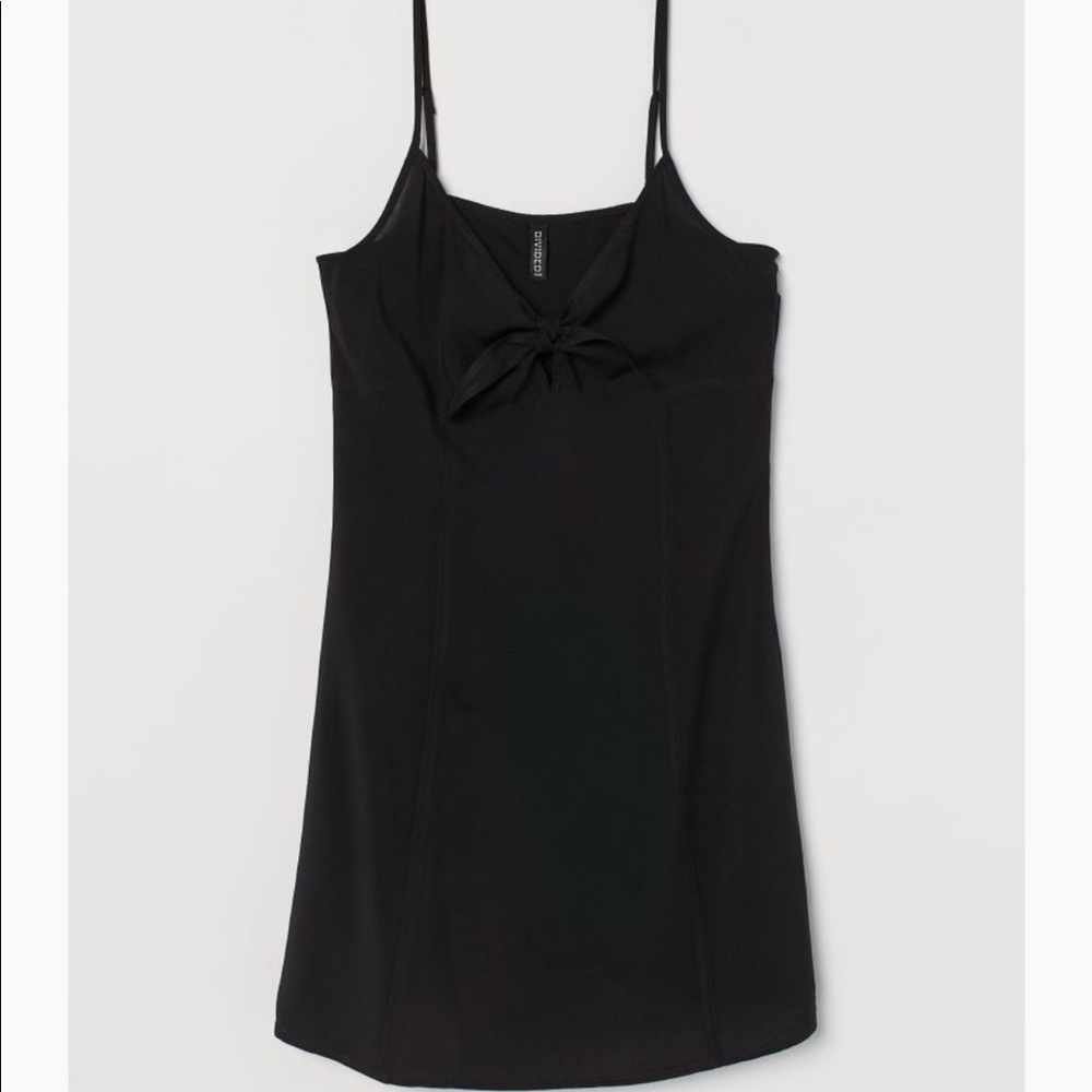 NWT! Never worn - Black Tie Cut-Out Mini Sun Dress